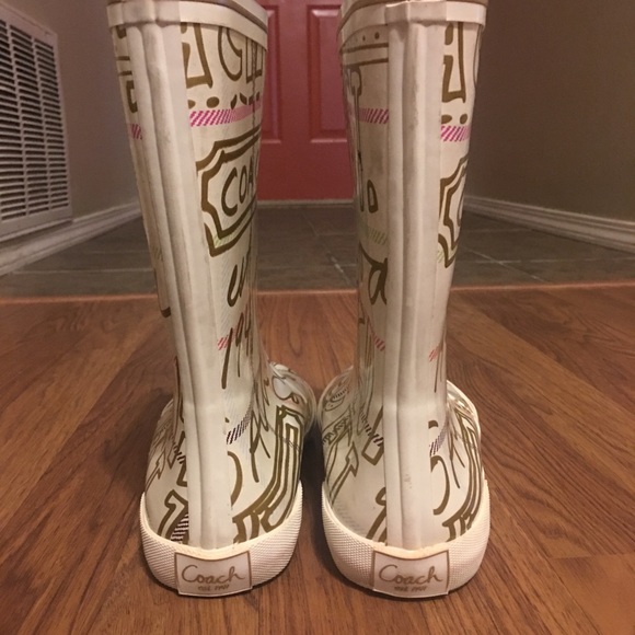 Coach rain boots - Picture 4 of 4
